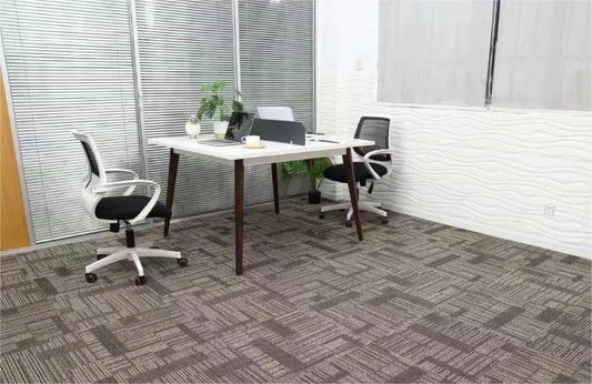 FloorTek Commercial Carpet Tile Grover Collection - City Light