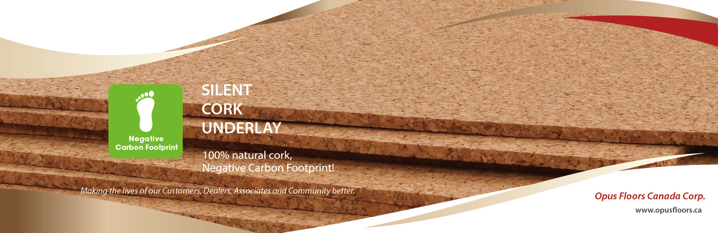 Underlayment Cork 3mm Flooring underlay