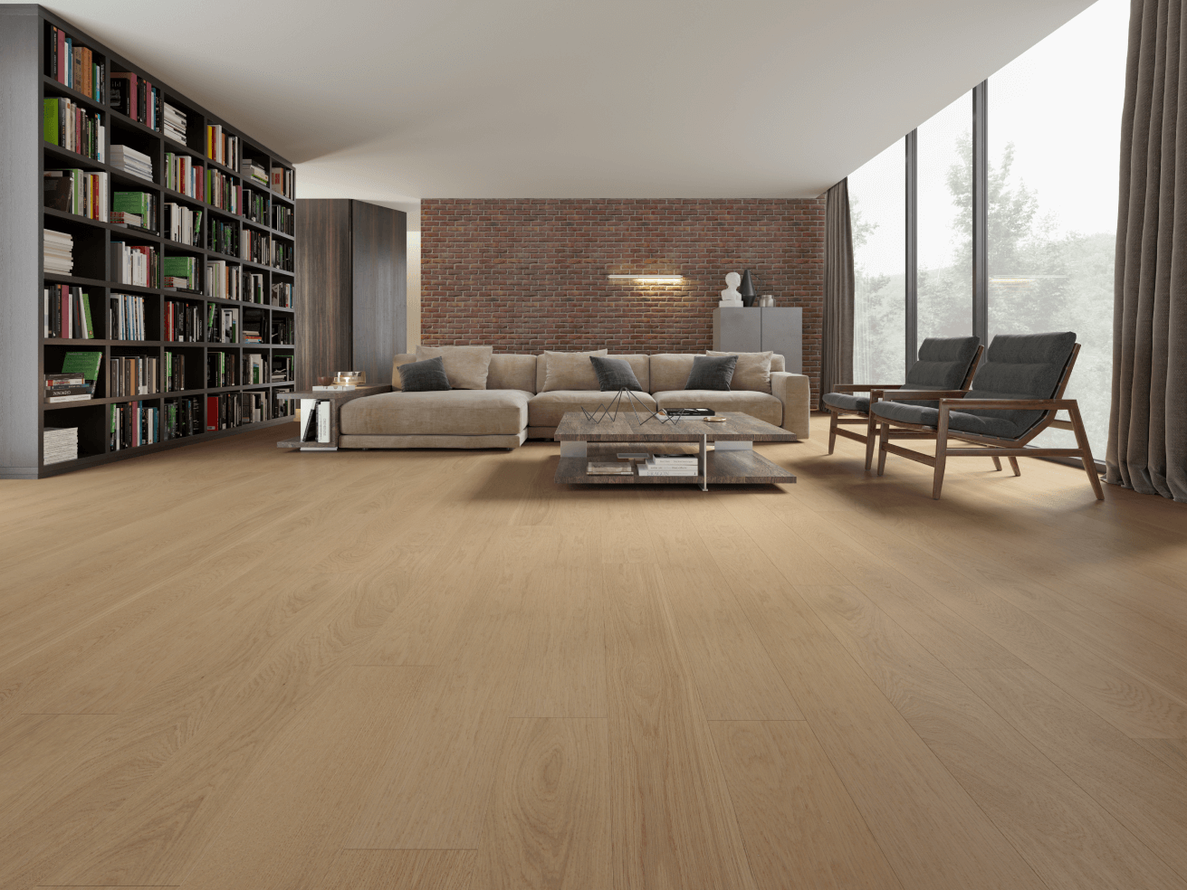 VIDAR Engineered Hardwood White Oak - Daybreak 9"