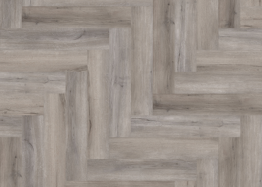 CYRUS FLOORS Herringbone Vinyl SPC - Frosted AS001