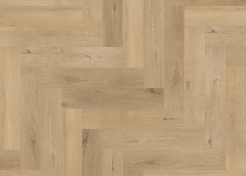 CYRUS FLOORS Herringbone Vinyl SPC - Honey Beige AS005