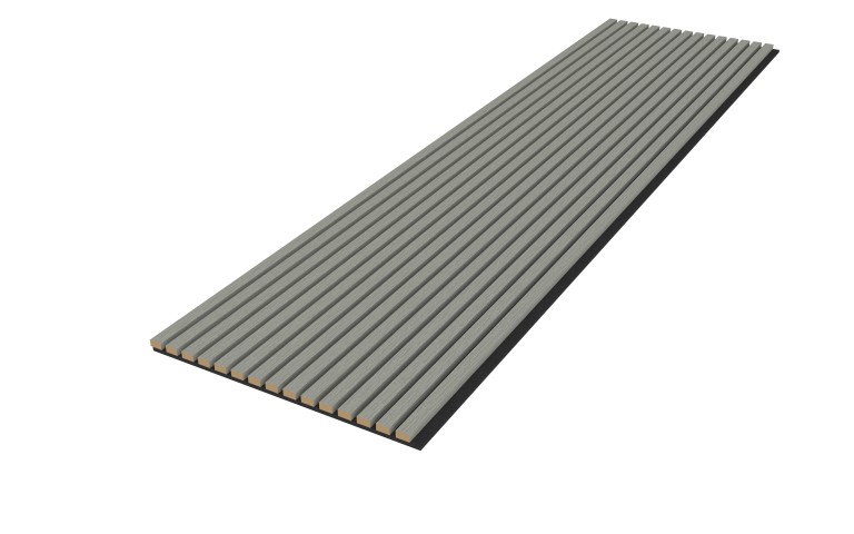ACOUSTIC OAK VENEER Wall Panel VWP22-T MIST GREY (THIN)