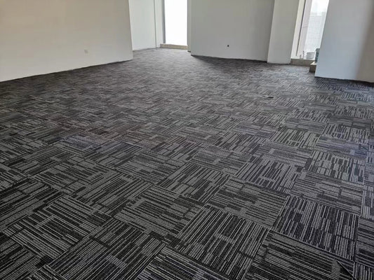 FloorTek Commercial Carpet Tile Grover Collection - Plaza Hill