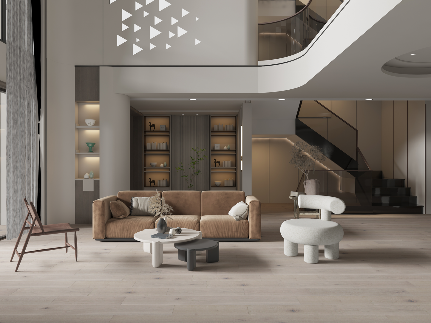 Vidar 6 Collection 3/4" Engineered Hardwood-American Oak Silver Stone