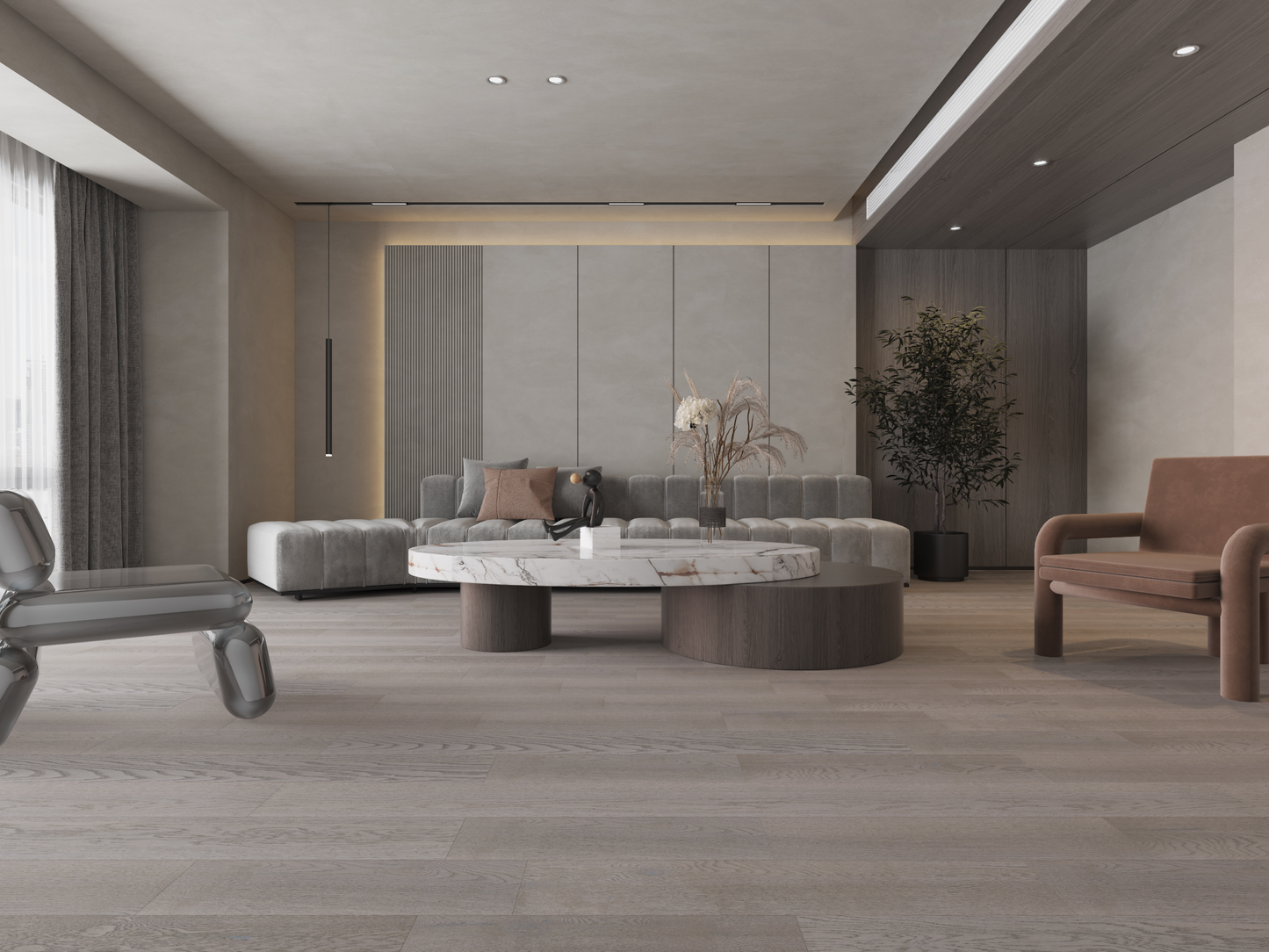 Vidar 7 Collection 3/4" Engineered Hardwood - American Oak Sonic Silver