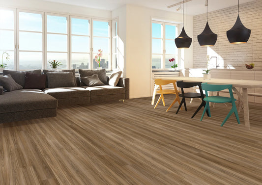 FloorTek Luxury Vinyl Plank LVP Caroline collection - Tango