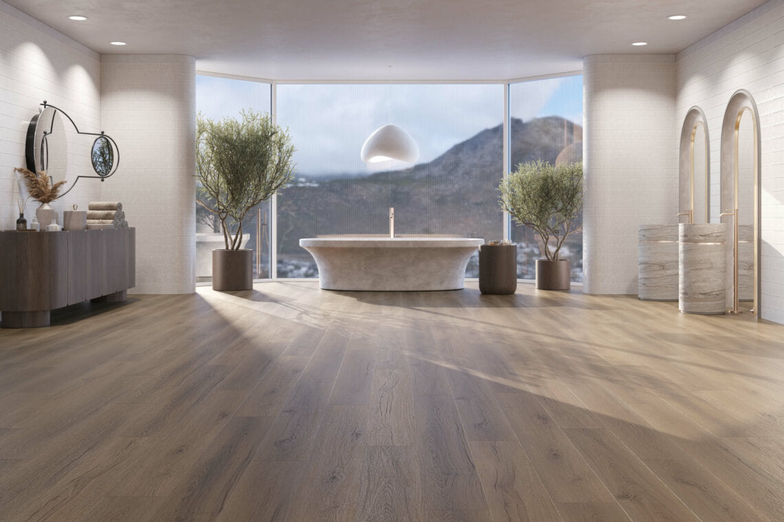 Kennedy Solar Shamrock Surfaces Vinyl Stone Core Plank - Vermont Oak