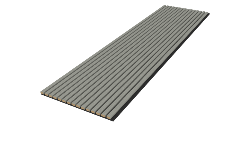 ACOUSTIC OAK VENEER Wall Panel VWP22 - T MIST GREY (THIN) - D & R Flooring