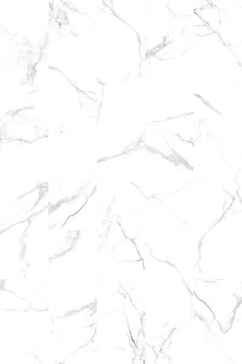 Harbinger Acoustic Click Vinyl Tile - Carrara HAC 2024G