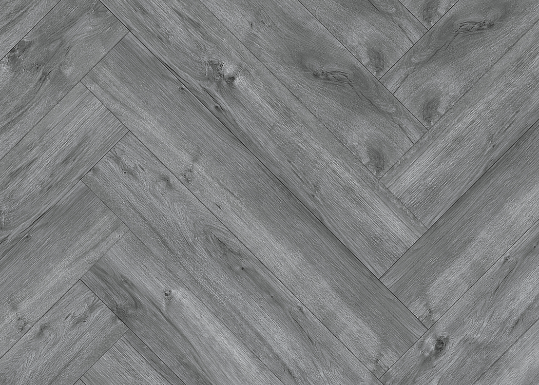 CYRUS FLOORS Herringbone Vinyl SPC - Grey Tint AS002 - D & R Flooring