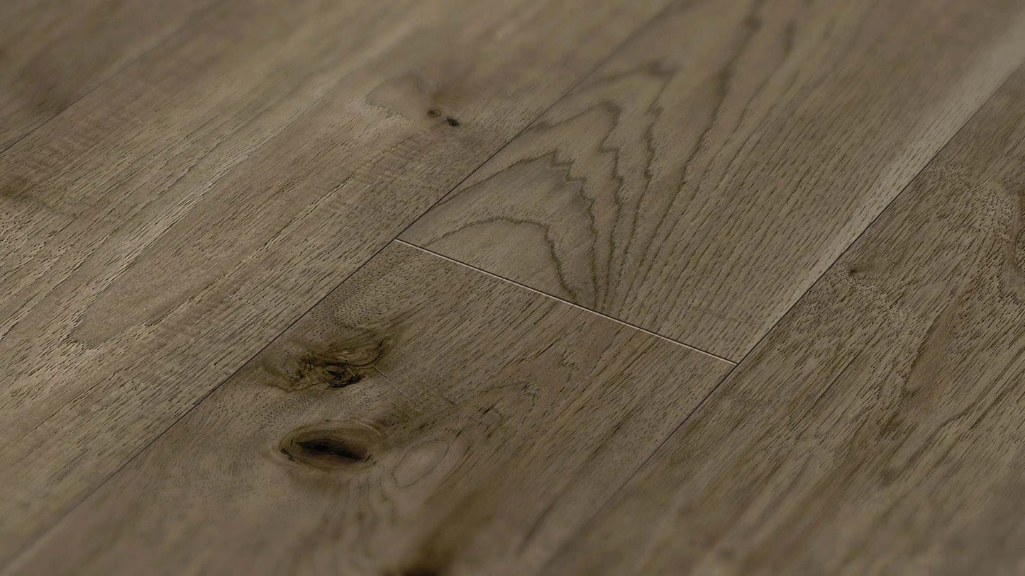 EUROSTYLE Signature Brushed Premium Engineered Wood Flooring - Hickory Nashville