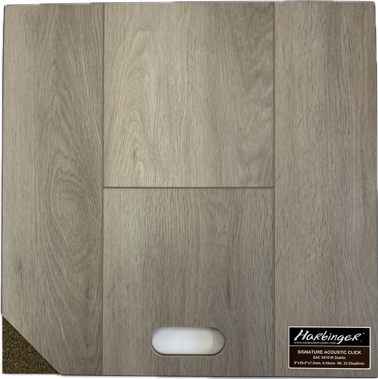Harbinger Signature Acoustic Click Vinyl Plank - Dublin SAC 55101R - D & R Flooring