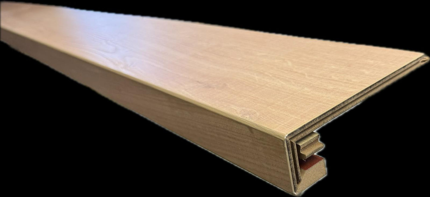 Laminate Flush Square Nosing - Custom Stair Nose - D & R Flooring