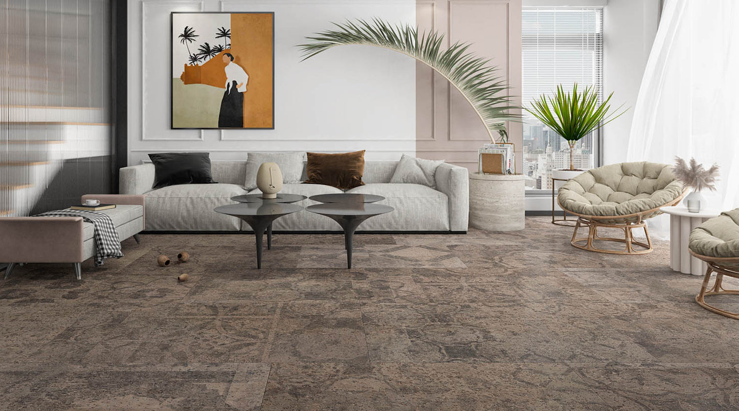 OPUS Floors Canada CORK NATURCORK SERIES - MOSAIC 3