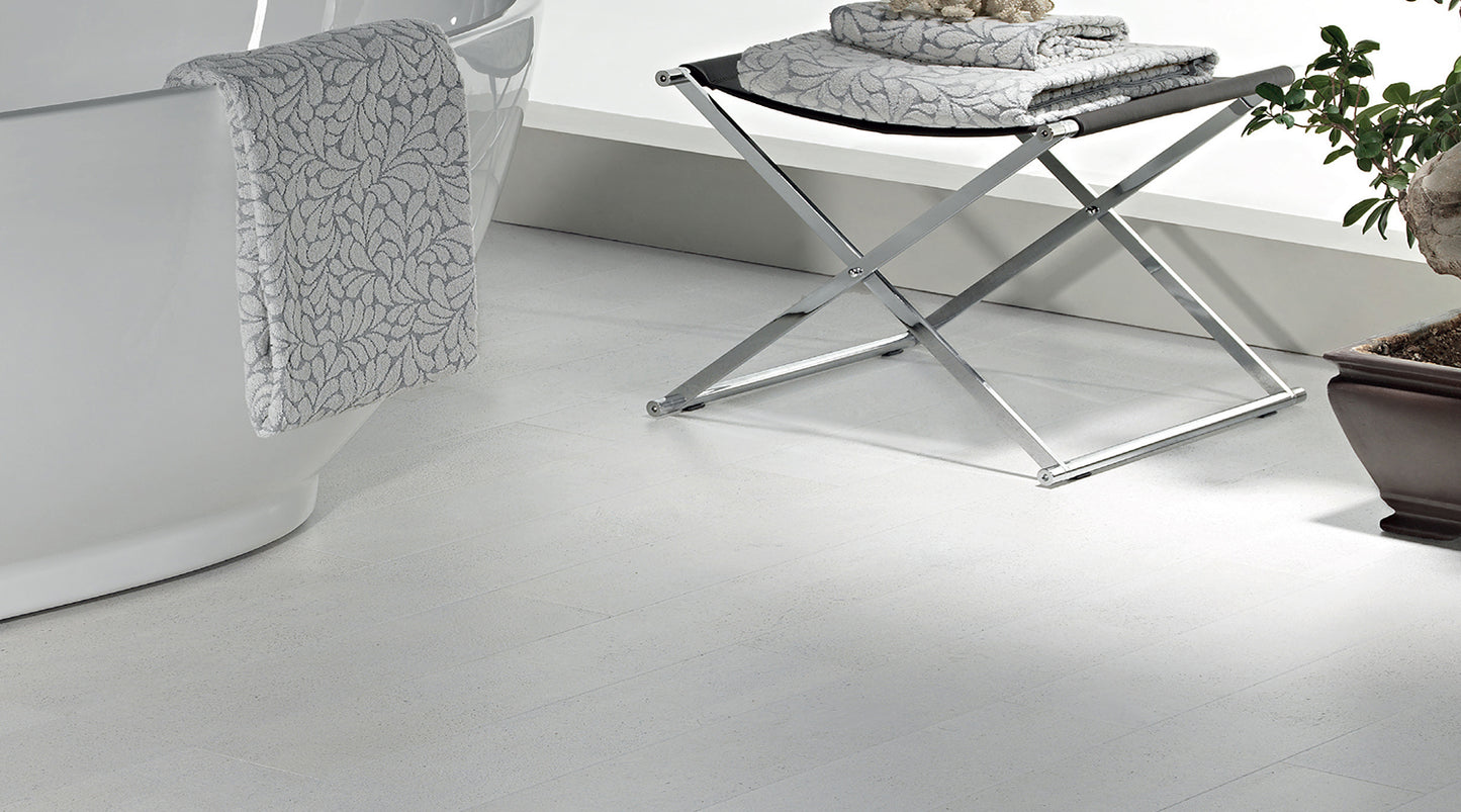 OPUS Floors Canada GREENFLOW NATURAL CORK SERIES - SQUARED WHITE 7mm