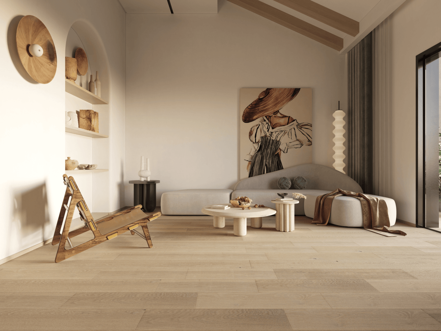 Vidar 6 Collection 3/4" Engineered Hardwood - American Oak Naked Oak - D & R Flooring