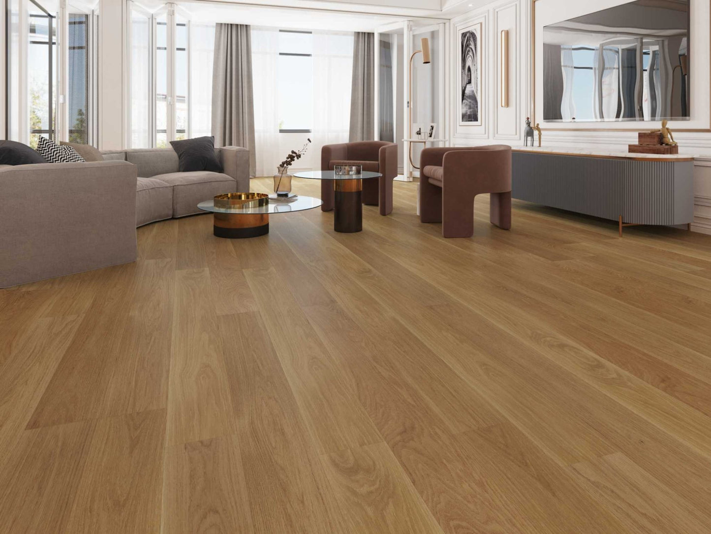 VIDAR Engineered Hardwood American White Oak - Milkyway 7 - 1/2" - D & R Flooring