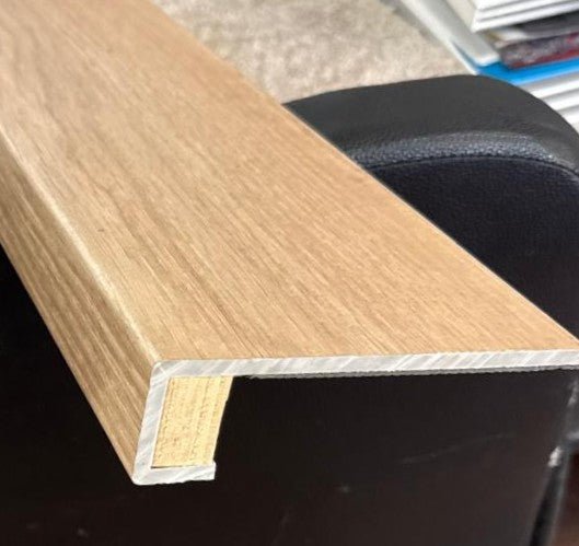 Vinyl SPC Flush Square Nosing - Custom Stair Nose - D & R Flooring