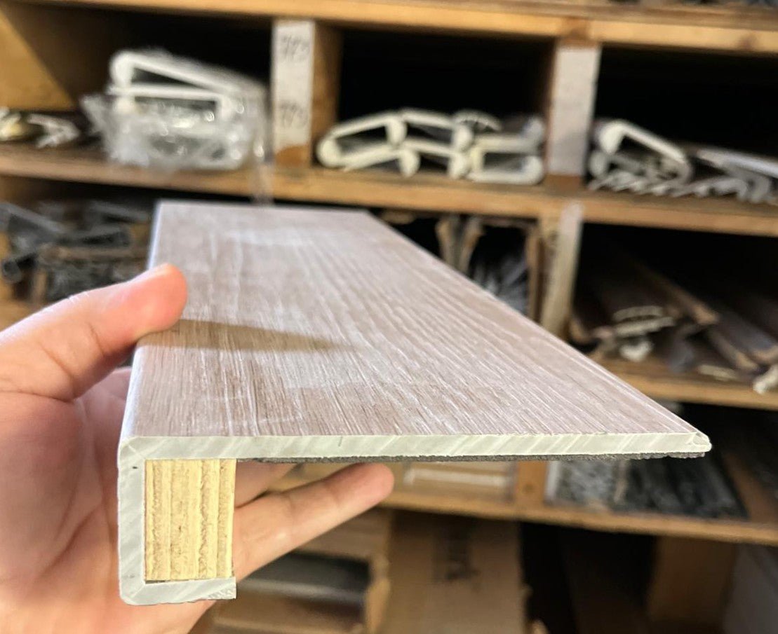 Vinyl SPC Flush Square Nosing - Custom Stair Nose - D & R Flooring