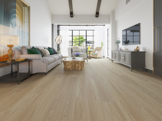 Vidar Luxury Waterproof Flooring Vinyl SPC VS83 NAKED OAK IIC:77 STC:76