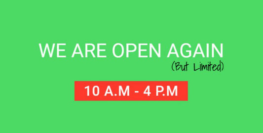 We are open again !