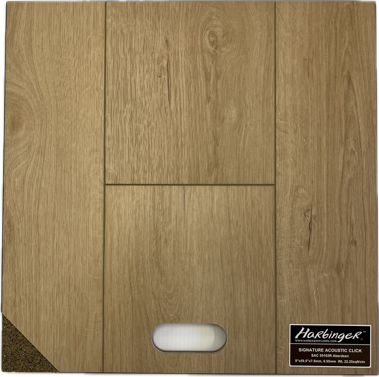 Harbinger Signature Acoustic Click Vinyl Plank - Aberdeen SAC 55103R