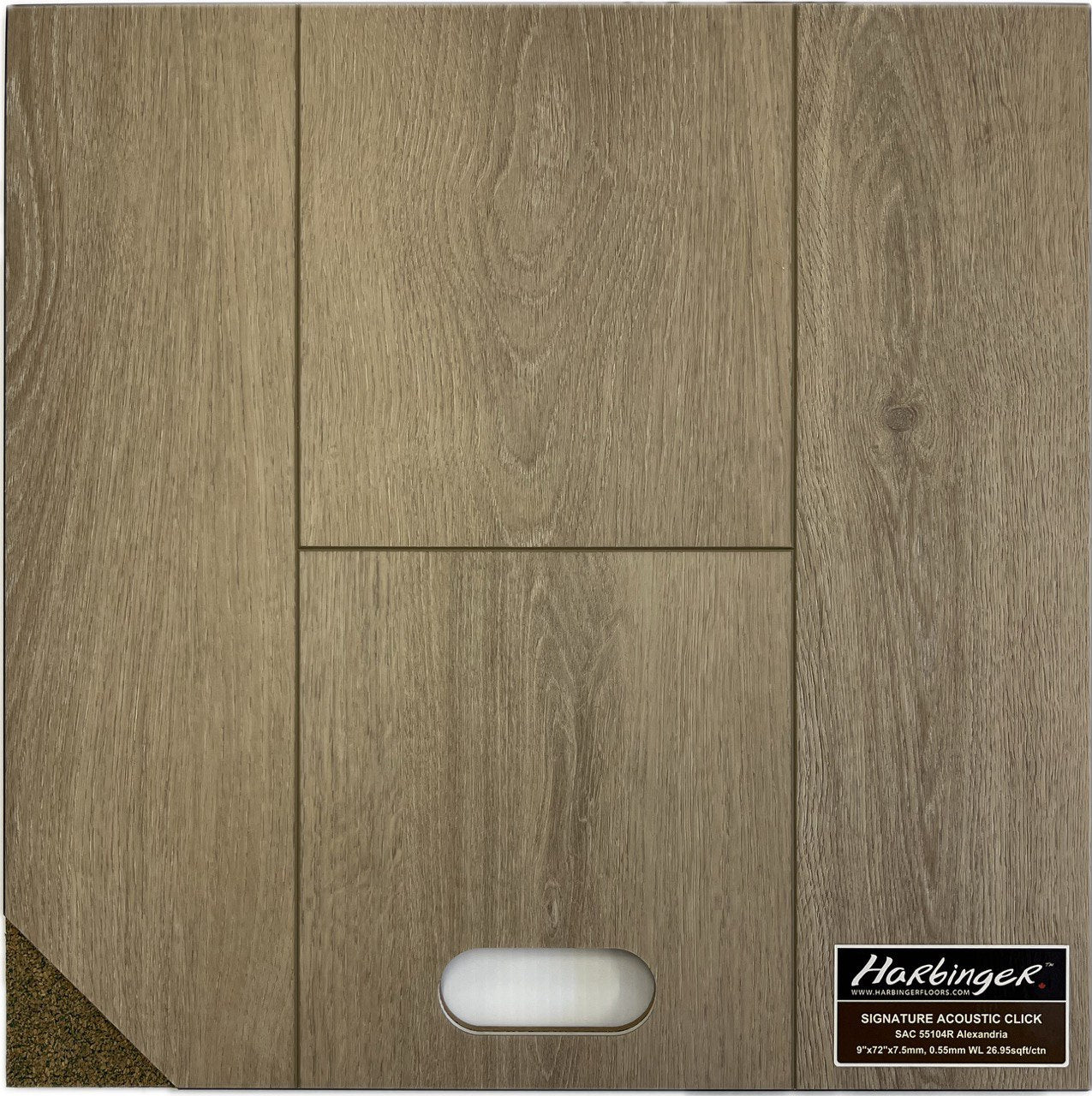 Harbinger Signature Acoustic Click Vinyl Plank - Alexandria SAC 55104R