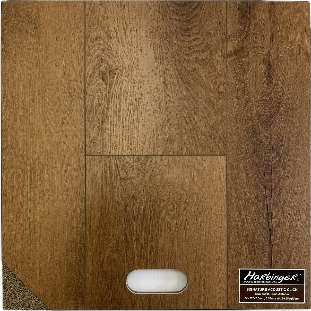 Harbinger Signature Acoustic Click Vinyl Plank - San Antonio SAC 55105R