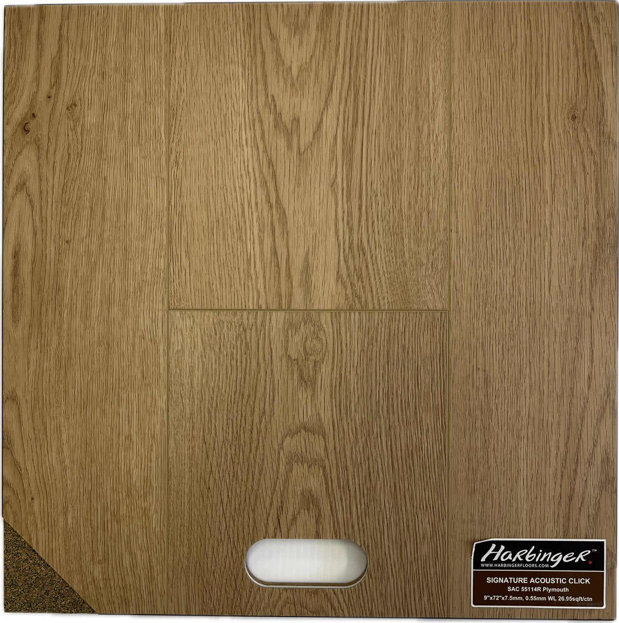 Harbinger Signature Acoustic Click Vinyl Plank - Plymouth SAC 55114R