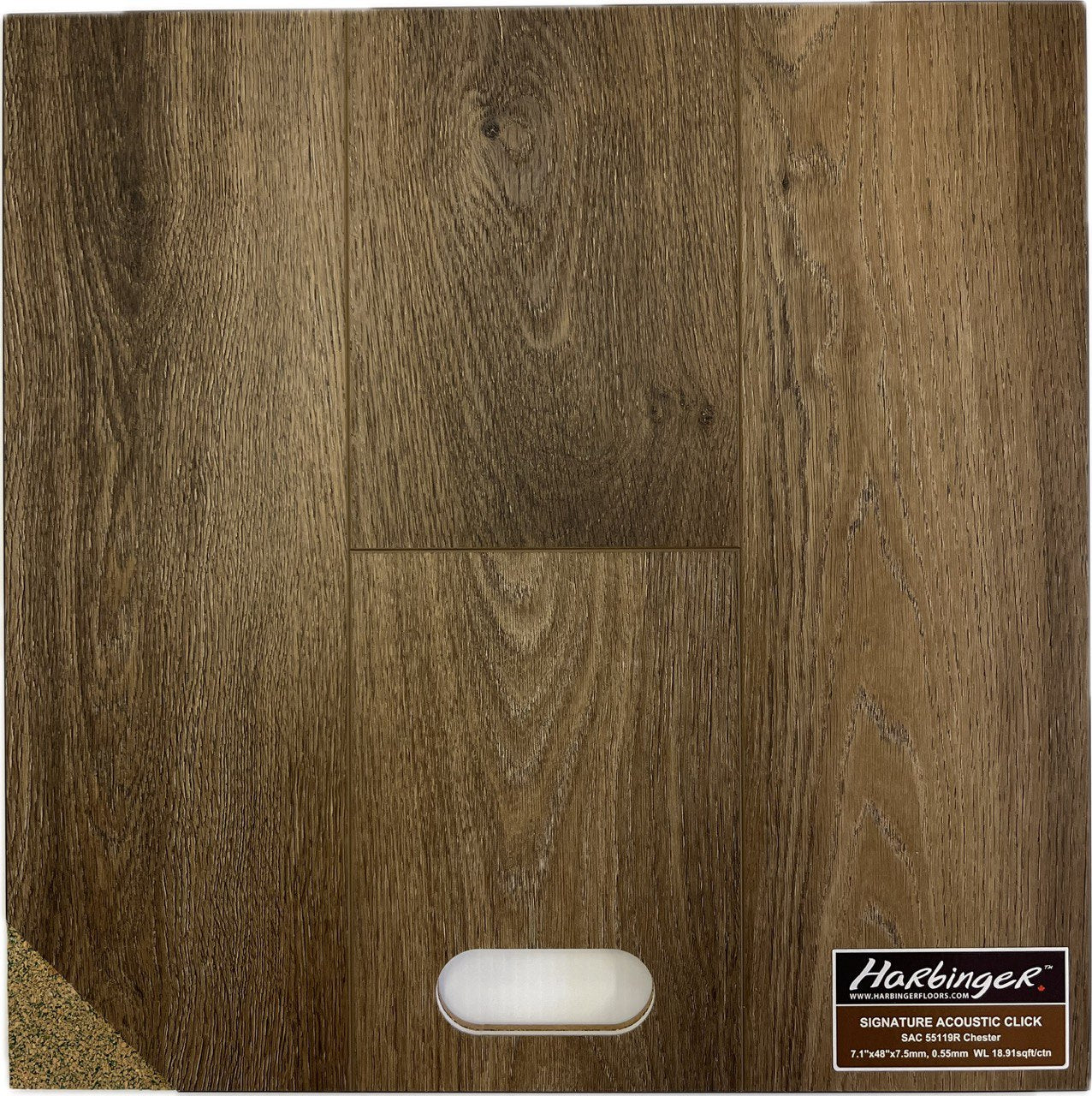 Harbinger Signature Acoustic Click Vinyl Plank - Chester SAC 55119R