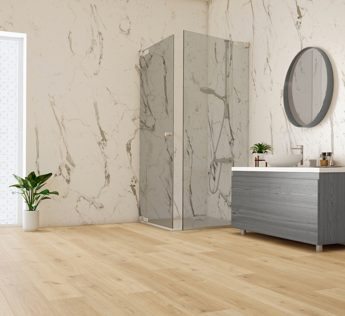 Inhaus Lamdura Landmark German Laminate - Springfield #64708
