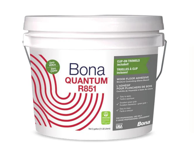 Bona QUANTUM R851 Silane-based Wood Floor Adhesive - 11.3 L (3 U.S Gal)