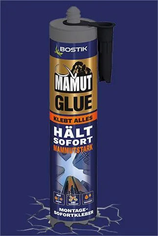 BOSTIK MAMUT GLUE Adhesive - Sticks All Materials 450g