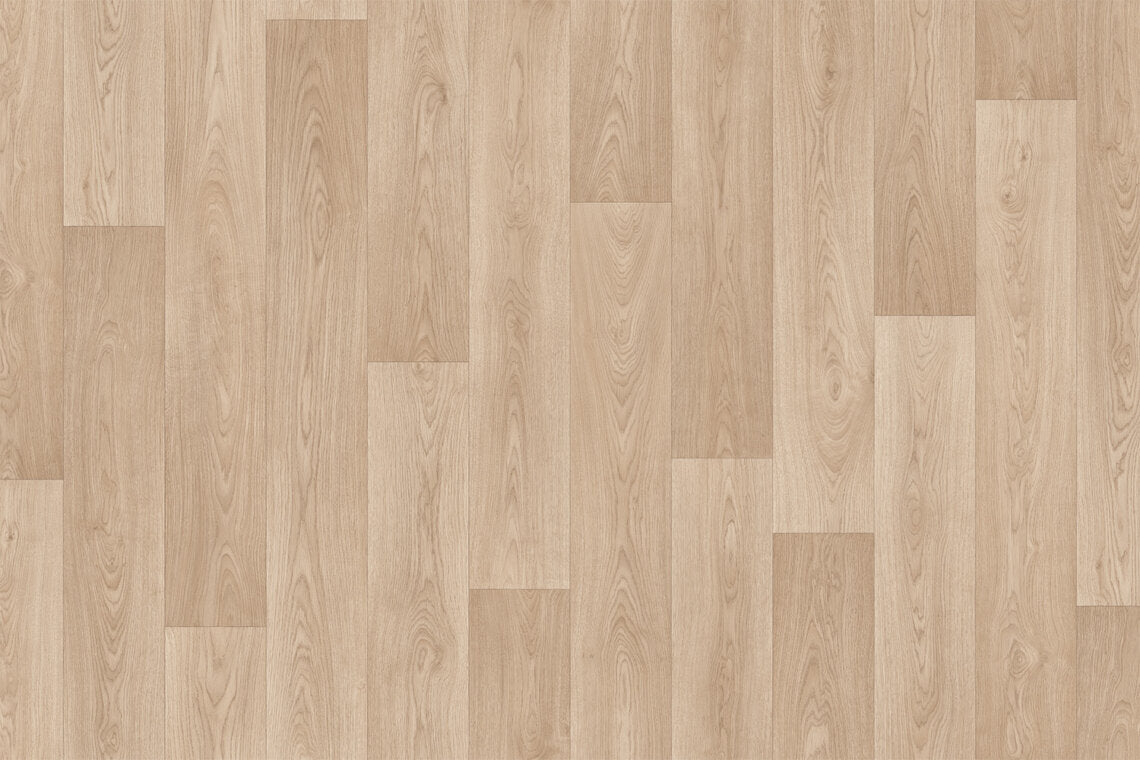 IVC TEMPO COMMERCIAL SHEET VINYL Linoleum - Caprera Oak - W34