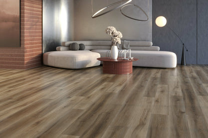 Kennedy Solar Shamrock Surfaces Vinyl Stone Core Plank - Chandon Oak