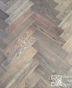 Simba Flooring Engineered Hardwood - Chevron Chestnut