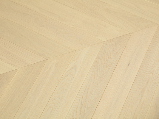 Vidar Chevron  3/4" Engineered Hardwood - American Oak Daybreak