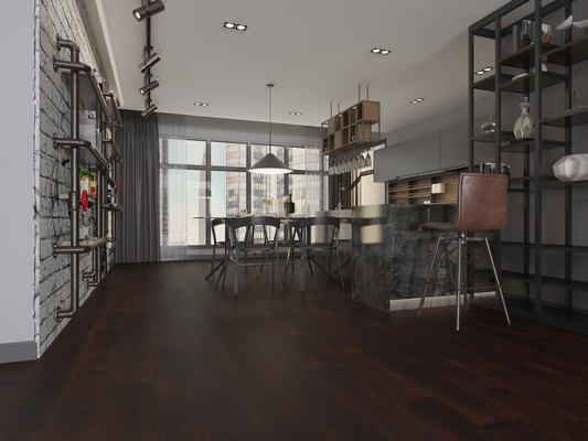 Vidar 7 Collection 3/4" Engineered Hardwood - American Black Walnut - Chocolate