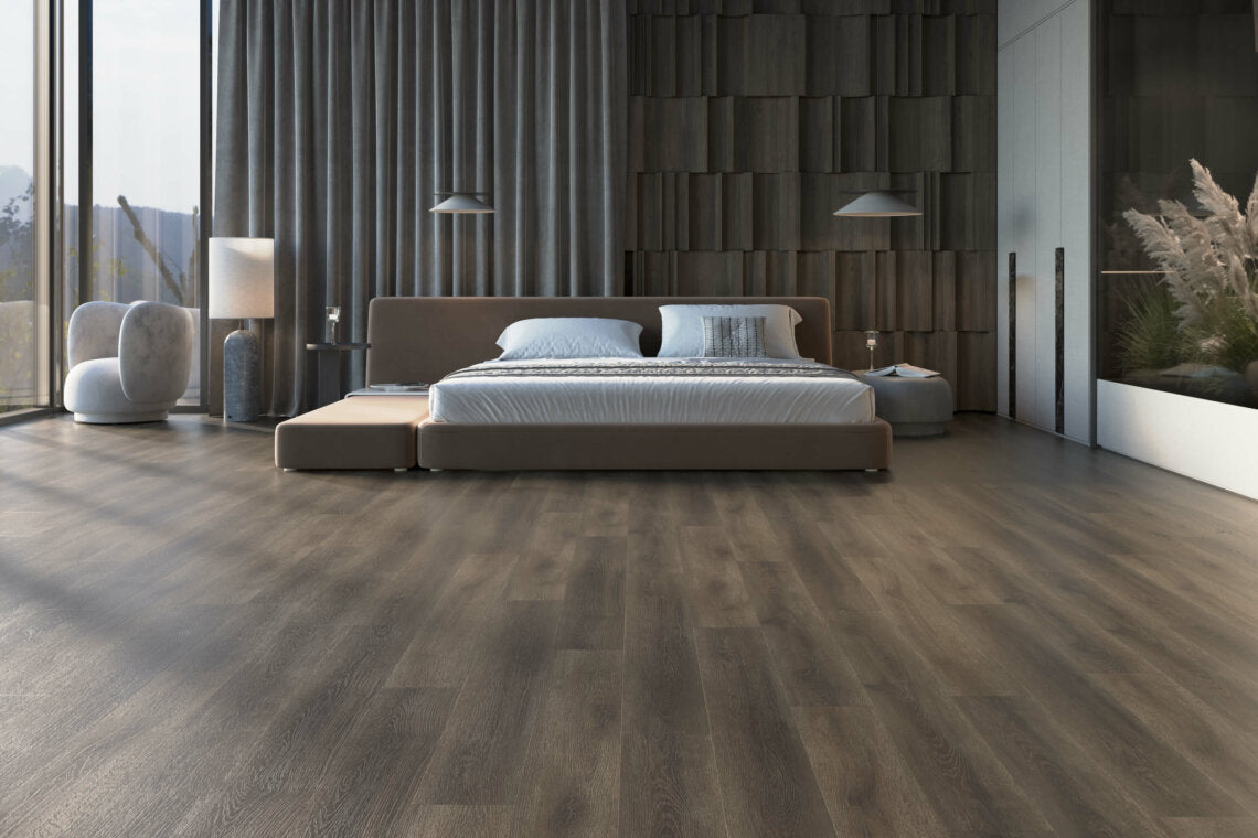 Kennedy Solar Shamrock Surfaces Vinyl Stone Core Plank - Daytona Oak