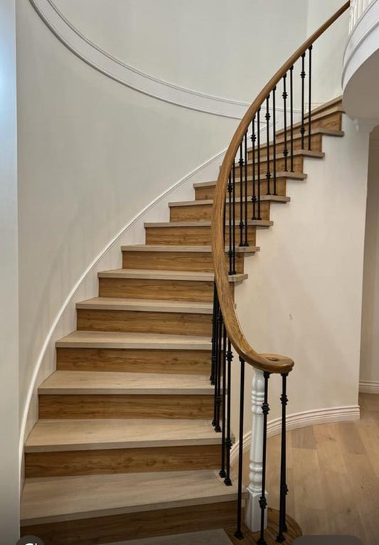 Engineered Hardwood Flush Square Nosing - Custom Stair Nose