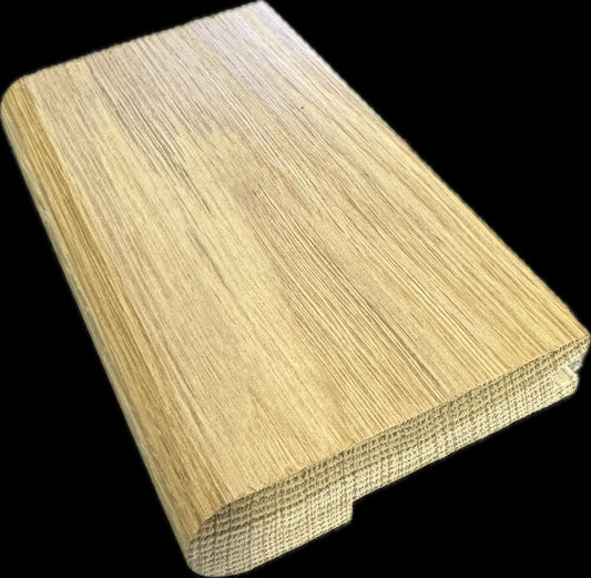 Solid Wood Flush Round Nosing - Custom Stair Nose