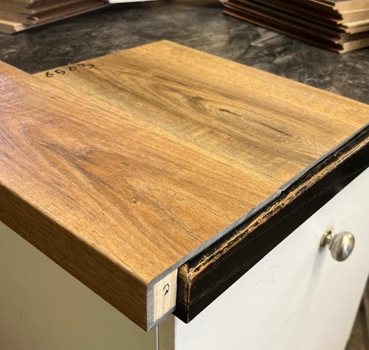 Vinyl SPC Flush Square Nosing - Custom Stair Nose