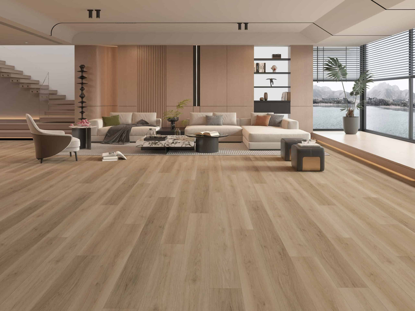 HTBC CYRUS FLOORS Laminate Maple Essence - Toffee ME007