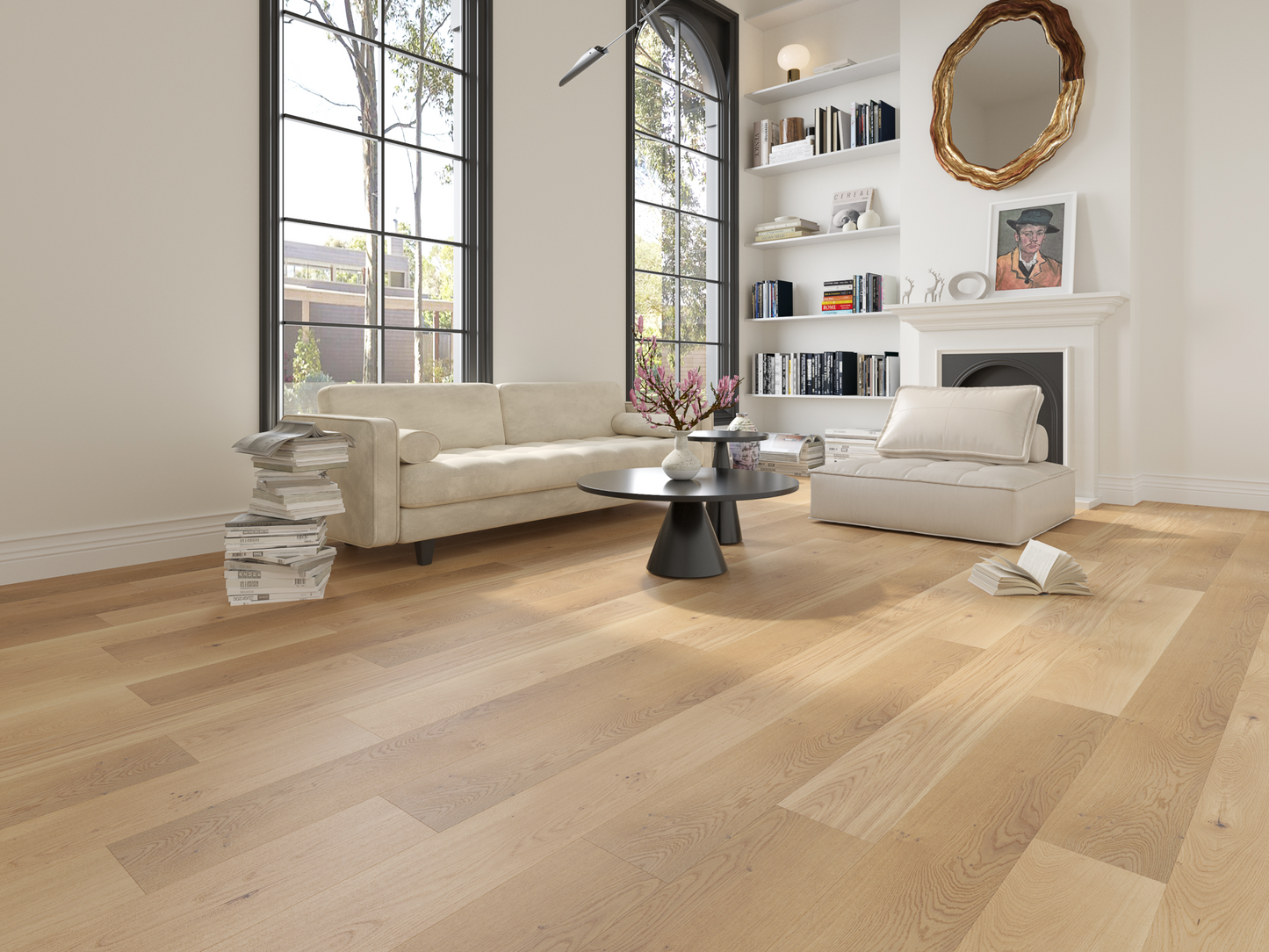 Vidar 9 Collection 3/4" Engineered Hardwood - American Oak Macaroon