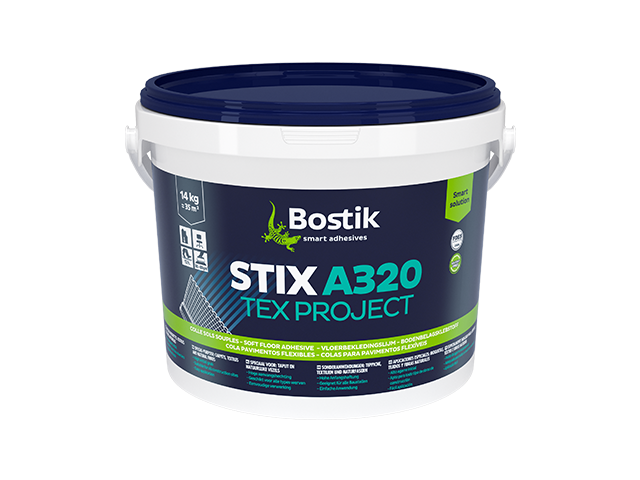BOSTIK STIX A320 TEX PROJECT GLUE Adhesive 14kg