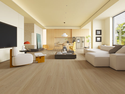 Vidar Luxury Waterproof Flooring Vinyl SPC VS81 Macaroon IIC:77 STC:76