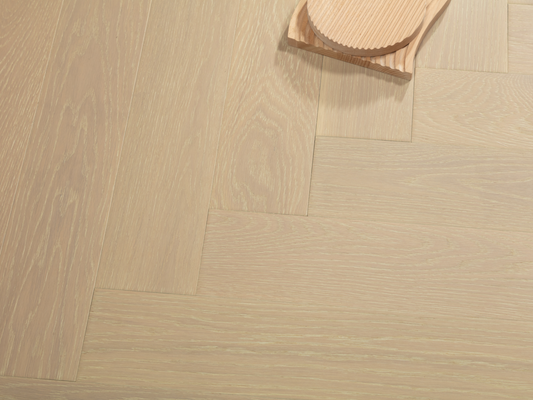 Vidar Herringbone  3/4" Engineered Hardwood - American Oak Wheat Berry