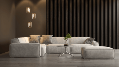 ACOUSTIC OAK VENEER Wall Panel VWP23 - W ESPRESSO BROWN (WIDE) - D & R Flooring