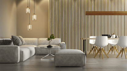 ACOUSTIC OAK VENEER Wall Panel VWP26 - T PICKLED OAK (THIN) - D & R Flooring