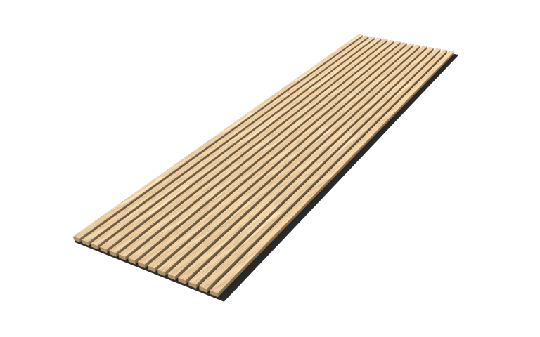 ACOUSTIC OAK VENEER Wall Panel VWP26 - W PICKLED OAK (WIDE) - D & R Flooring